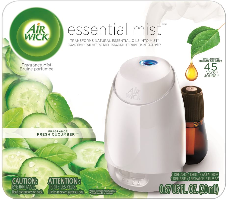 AIR WICK® Essential Mist - Fresh Cucumber - Kit (Canada)